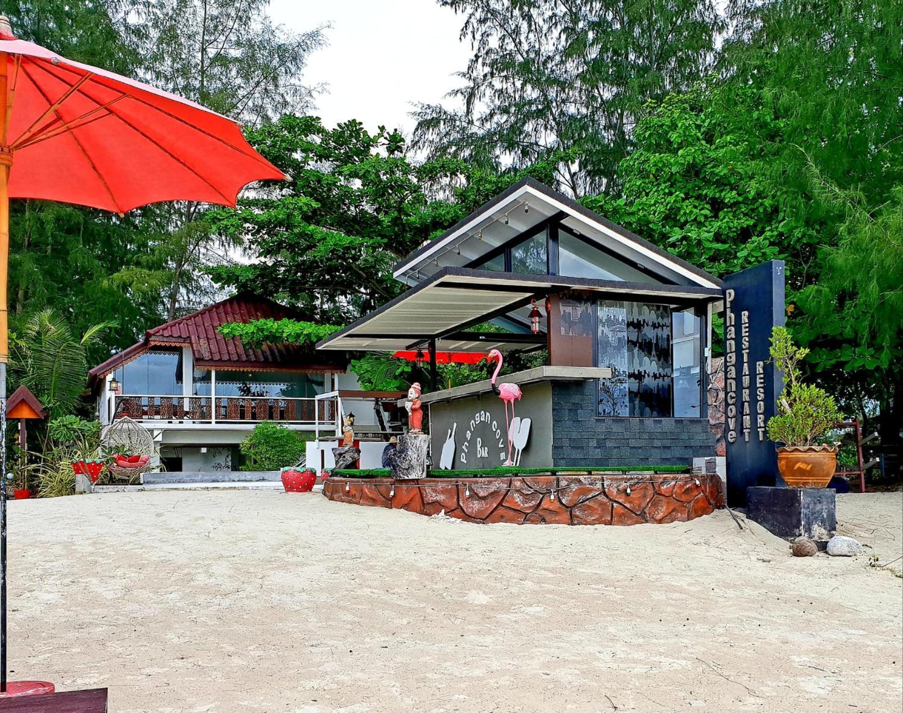 Phangan Cove Beach Resort Srithanu Bagian luar foto
