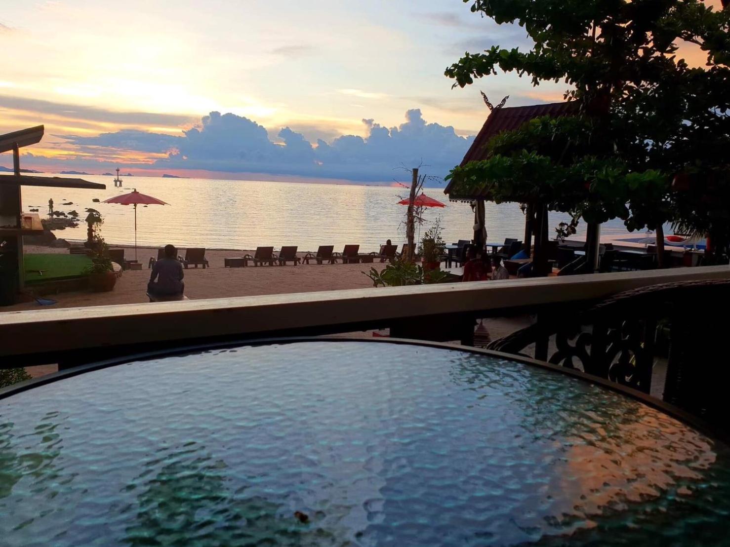 Phangan Cove Beach Resort Srithanu Bagian luar foto